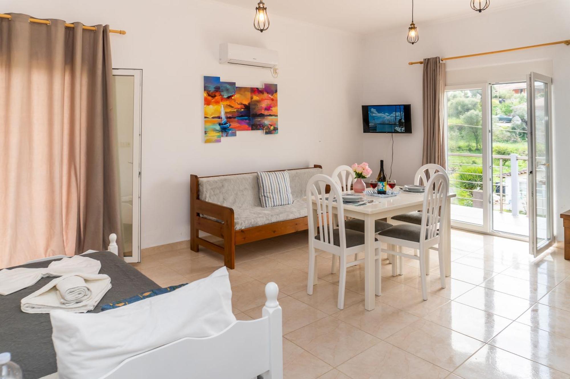 Potami Appts Apartment Ano Yerakarion ภายนอก รูปภาพ
